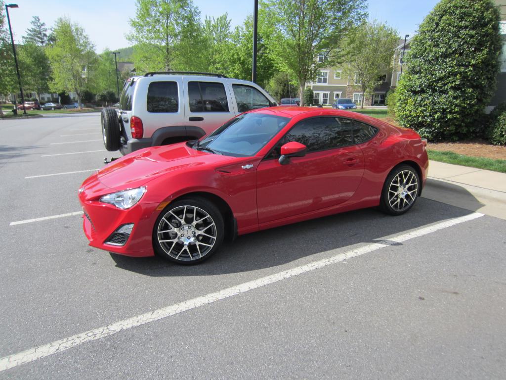 photo 6 Scion FR-S custom wheels TSW Nurburgring 18x8.0, ET +45, tire size 225/40 R18. x ET