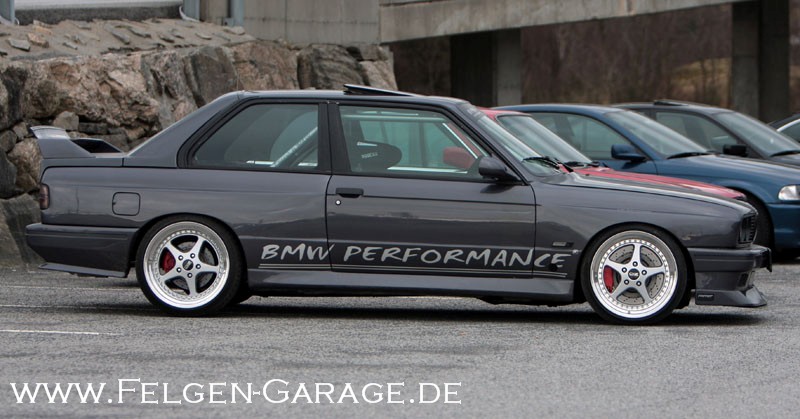 photo 1 BMW M3 custom wheels O.Z. Mito 18x9.0, ET +32, tire size 225/35 R18. 18x10.5 ET+13 265/30 R18