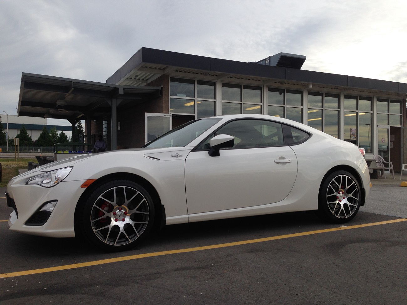 photo 1 Scion FR-S custom wheels TSW Nurburgring 18x, ET , tire size 225/40 R18. x ET 