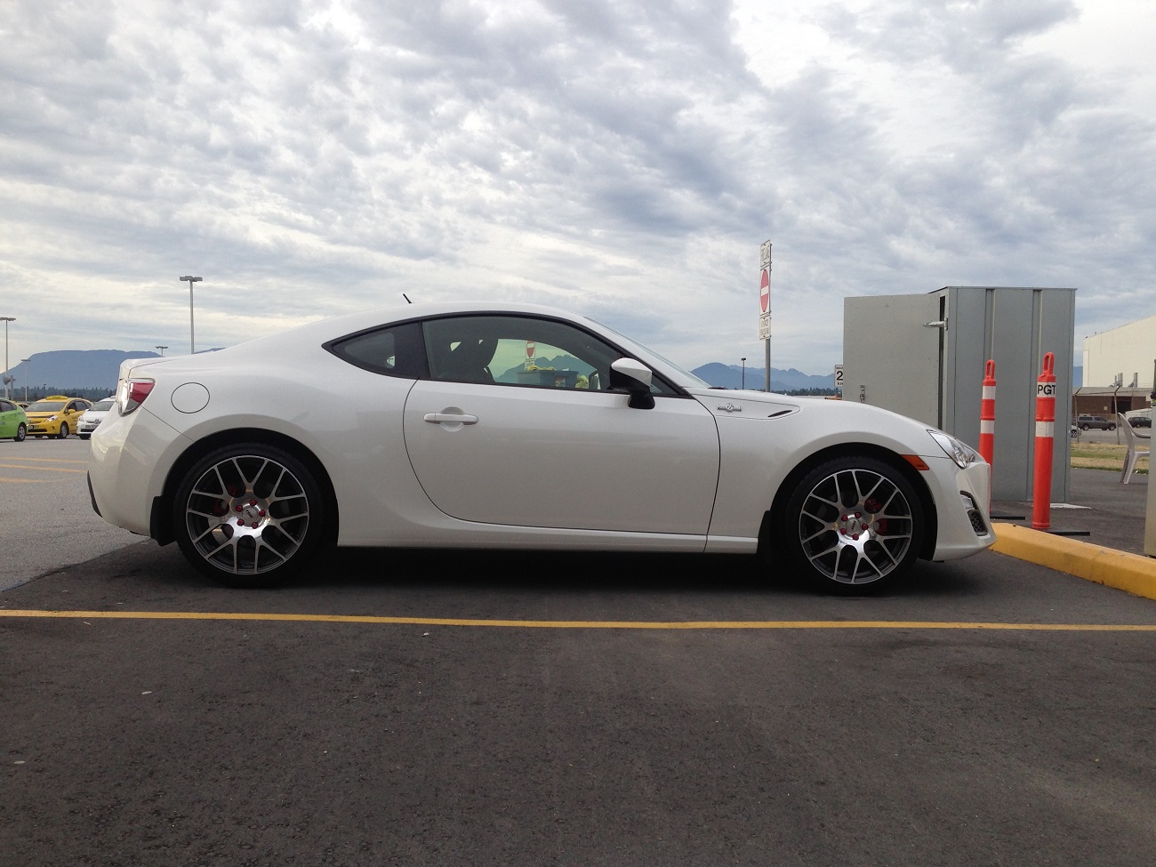 photo 3 Scion FR-S custom wheels TSW Nurburgring 18x, ET , tire size 225/40 R18. x ET 