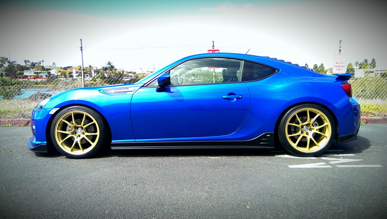 photo 6 Subaru BRZ custom wheels TWS T66-F 18x9.5, ET +45, tire size 255/35 R18. x ET 