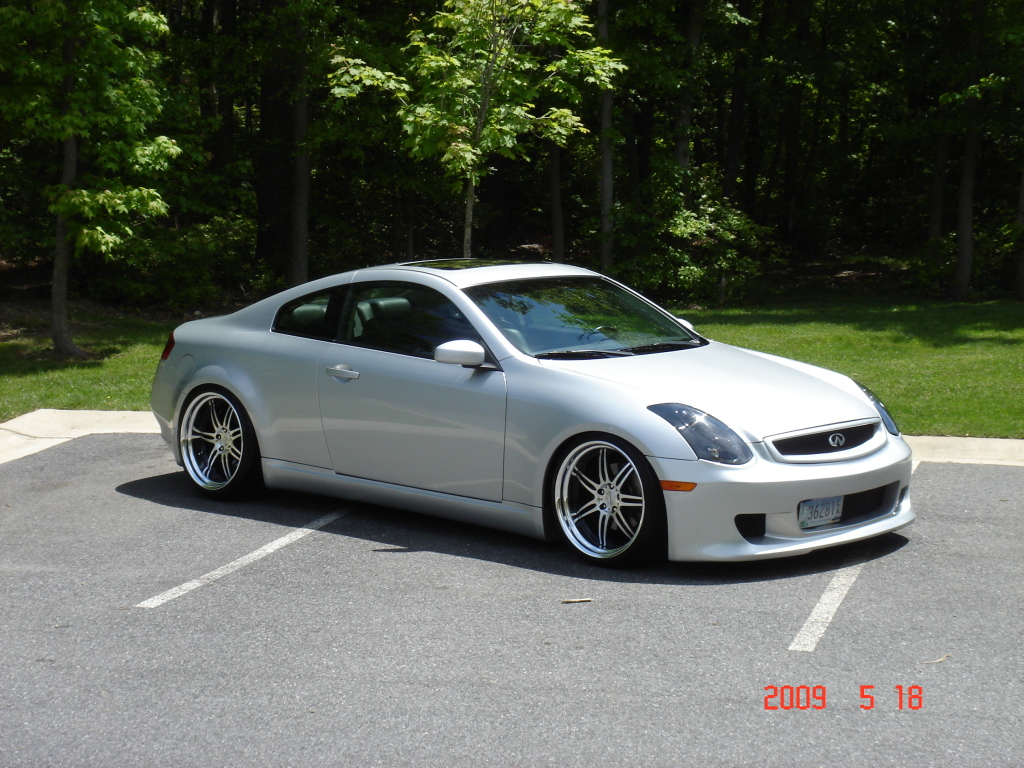 photo 1 Infiniti G35 custom wheels Work Varianza T1S 20x9.5, ET +5, tire size 225/35 R20. 20x10.5 ET+5 255/35 R20