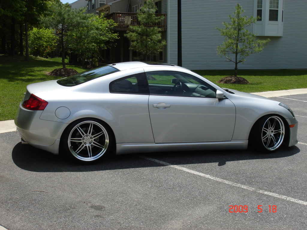 photo 3 Infiniti G35 custom wheels Work Varianza T1S 20x9.5, ET +5, tire size 225/35 R20. 20x10.5 ET+5 255/35 R20