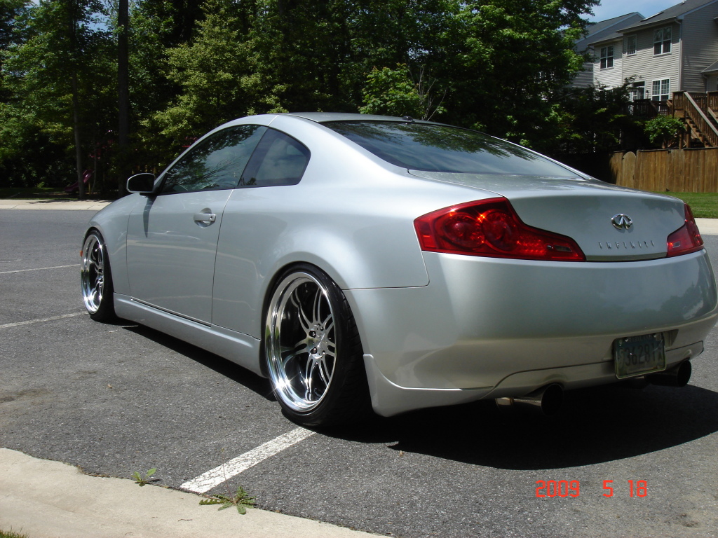 photo 6 Infiniti G35 custom wheels Work Varianza T1S 20x9.5, ET +5, tire size 225/35 R20. 20x10.5 ET+5 255/35 R20