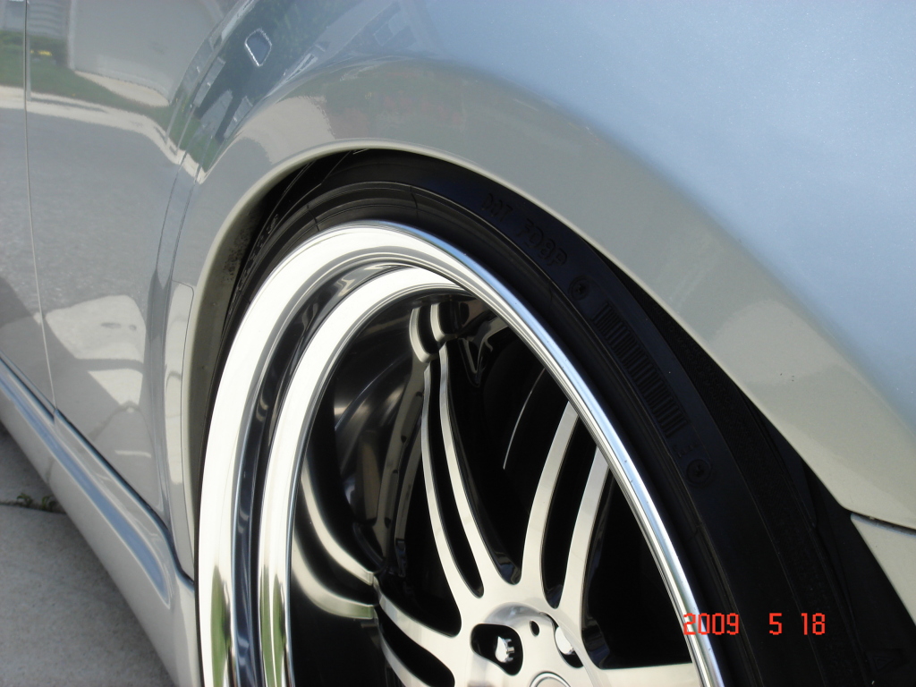 photo 10 Infiniti G35 custom wheels Work Varianza T1S 20x9.5, ET +5, tire size 225/35 R20. 20x10.5 ET+5 255/35 R20