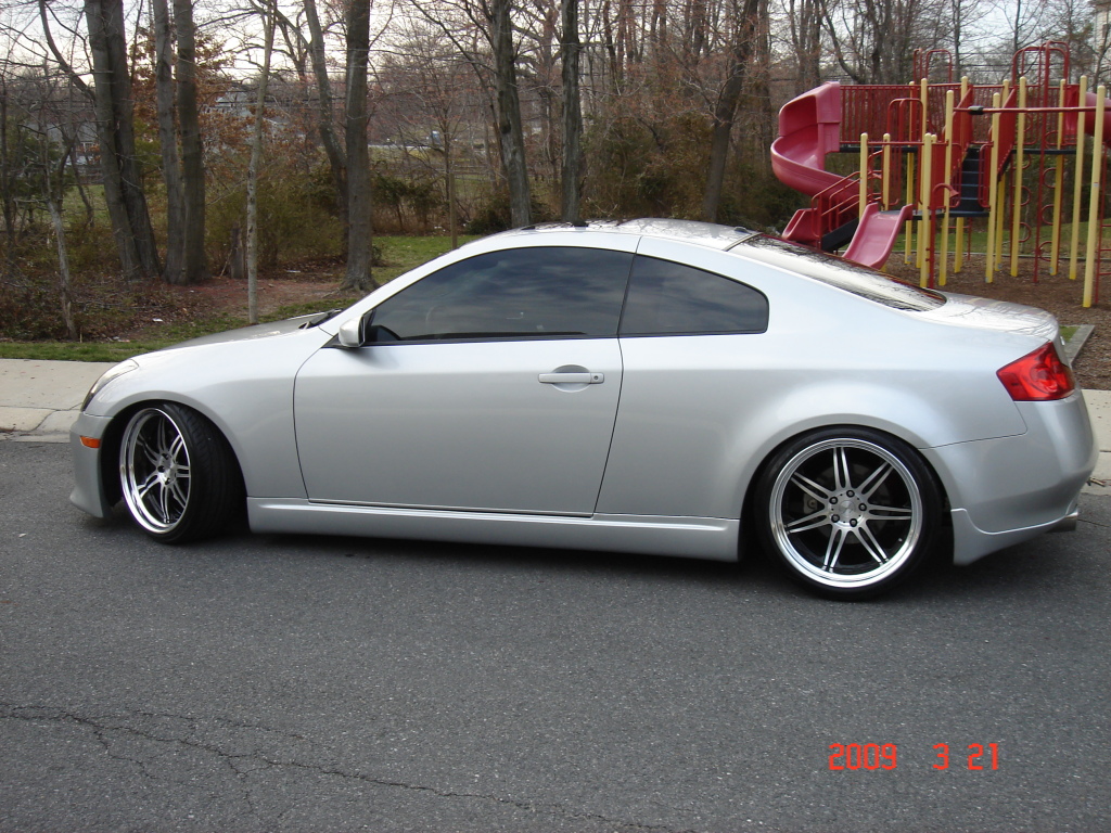 photo 12 Infiniti G35 custom wheels Work Varianza T1S 20x9.5, ET +5, tire size 225/35 R20. 20x10.5 ET+5 255/35 R20