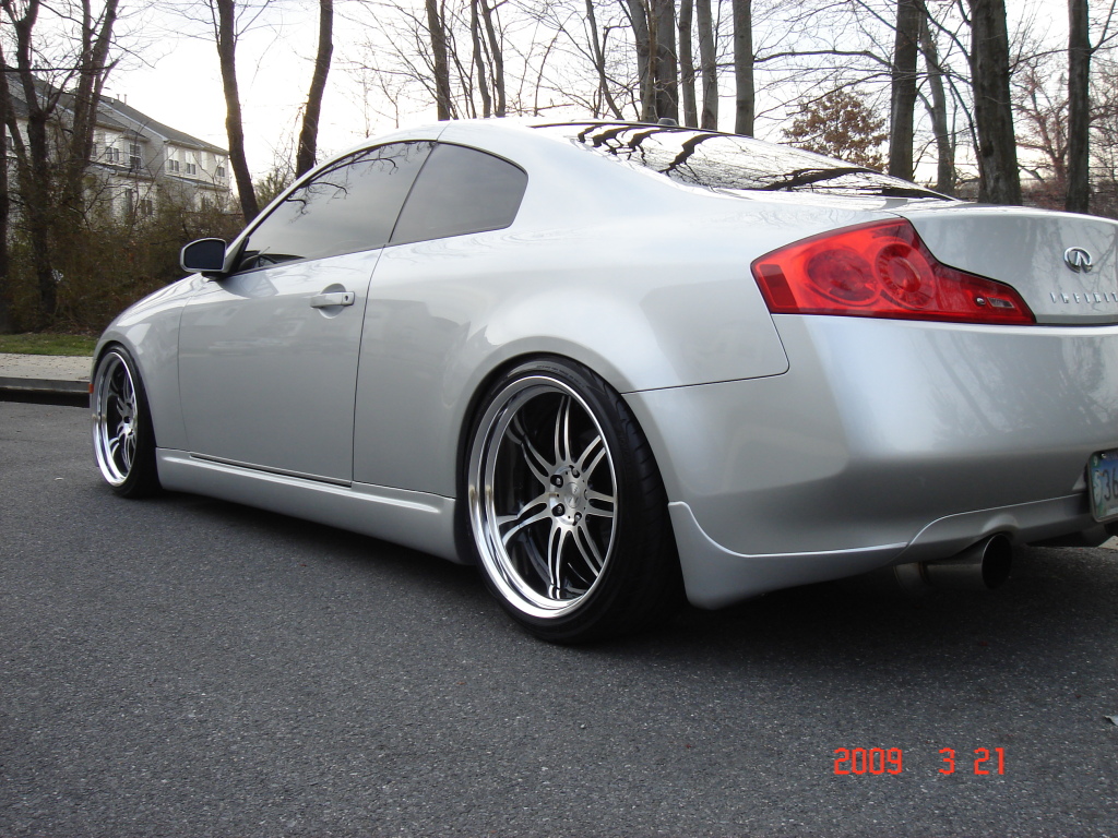 photo 13 Infiniti G35 custom wheels Work Varianza T1S 20x9.5, ET +5, tire size 225/35 R20. 20x10.5 ET+5 255/35 R20