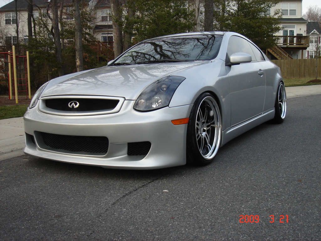 photo 14 Infiniti G35 custom wheels Work Varianza T1S 20x9.5, ET +5, tire size 225/35 R20. 20x10.5 ET+5 255/35 R20