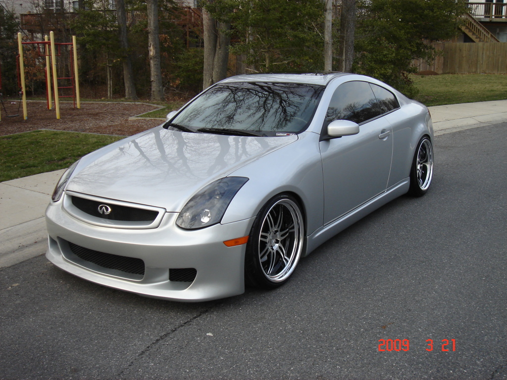 photo 15 Infiniti G35 custom wheels Work Varianza T1S 20x9.5, ET +5, tire size 225/35 R20. 20x10.5 ET+5 255/35 R20