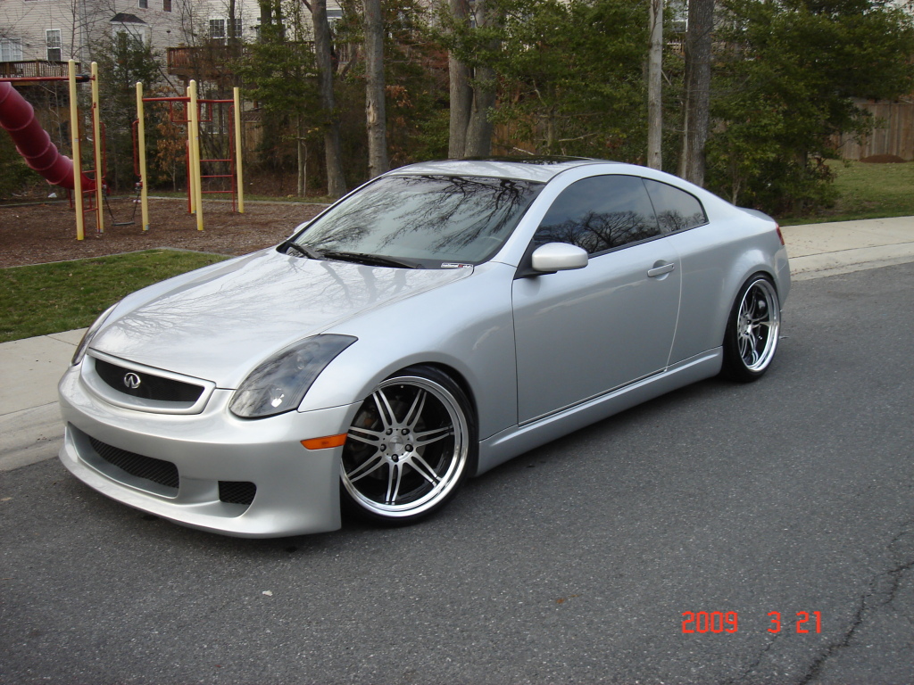 photo 16 Infiniti G35 custom wheels Work Varianza T1S 20x9.5, ET +5, tire size 225/35 R20. 20x10.5 ET+5 255/35 R20