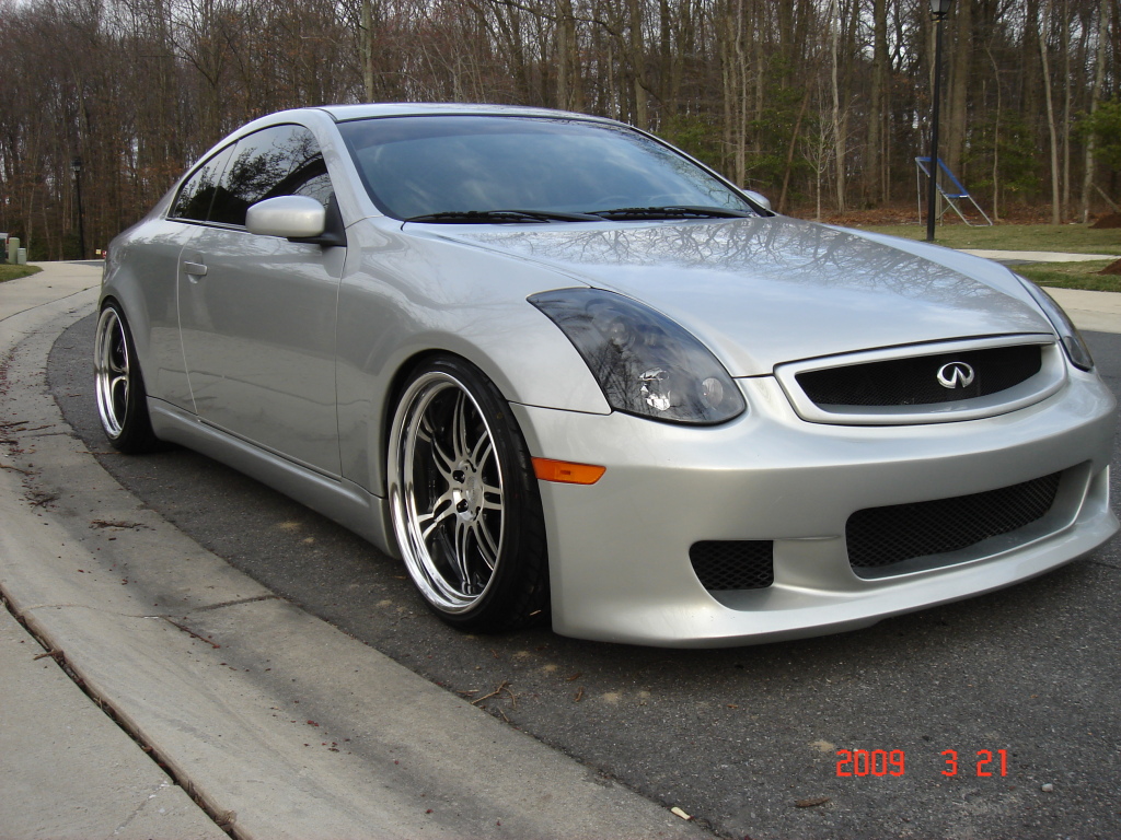 photo 17 Infiniti G35 custom wheels Work Varianza T1S 20x9.5, ET +5, tire size 225/35 R20. 20x10.5 ET+5 255/35 R20