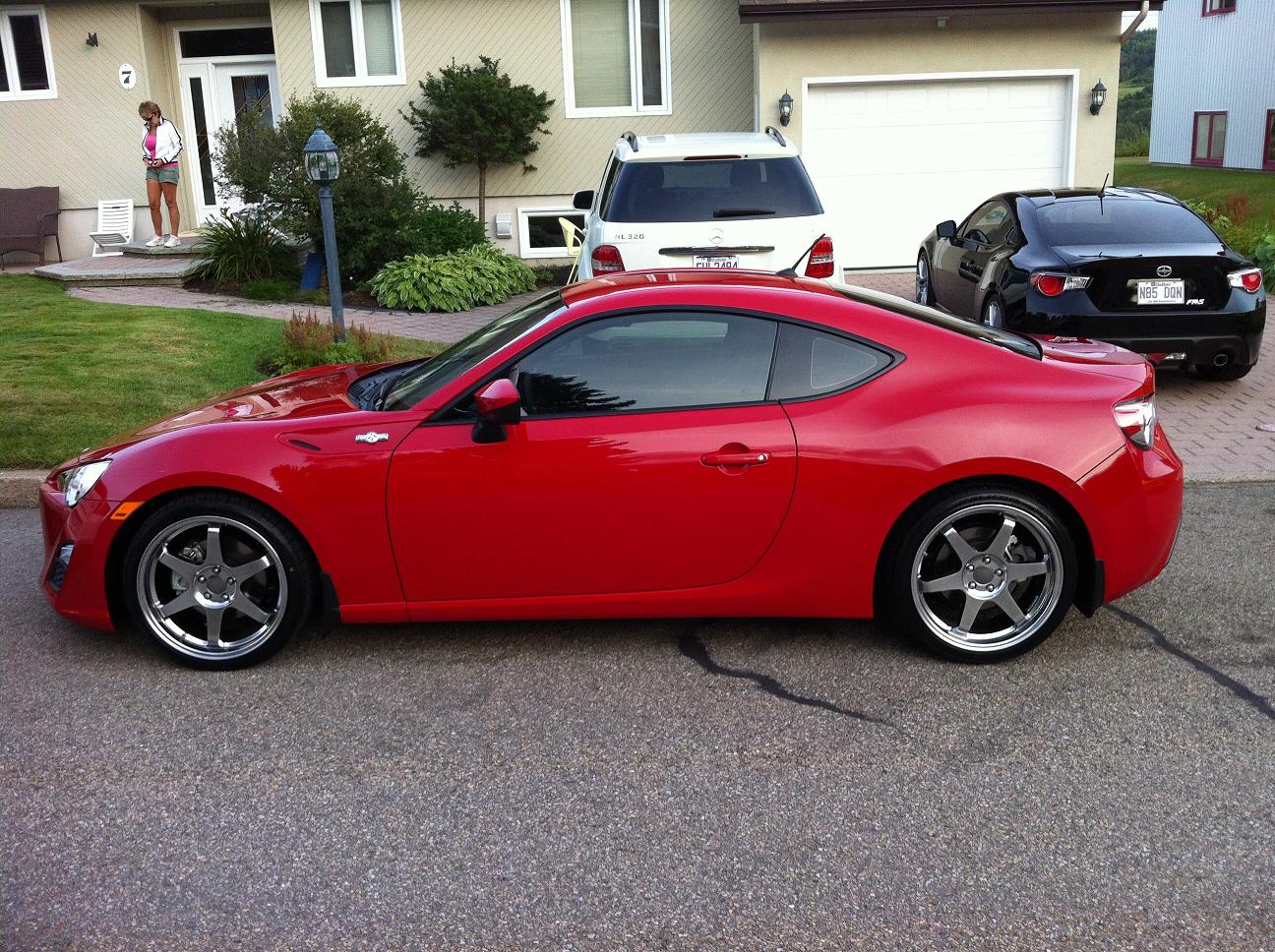 photo 4 Scion FR-S custom wheels Varrstoen ES221 18x8.5, ET +45, tire size 235/35 R18. x ET 