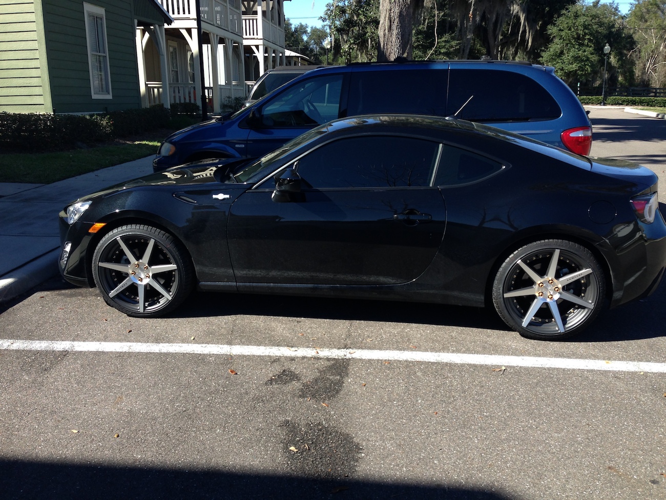 photo 1 Scion FR-S custom wheels Vertini Dynasty 19x8.5, ET +30, tire size 235/35 R19. 19x9.5 ET+35 265/30 R19