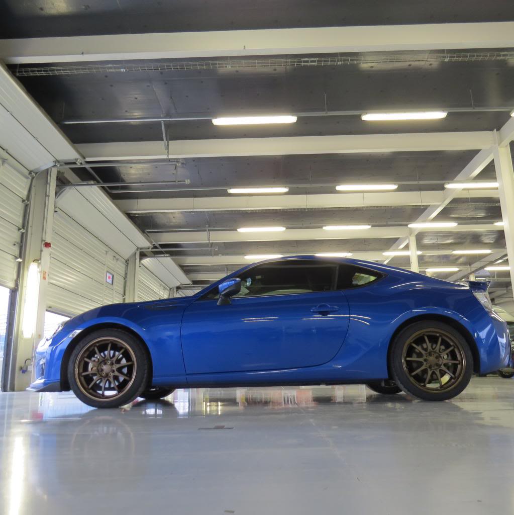 photo 5 Subaru BRZ custom wheels Volk Racing CE28 18x7.5, ET +47, tire size 225/40 R18. x ET 