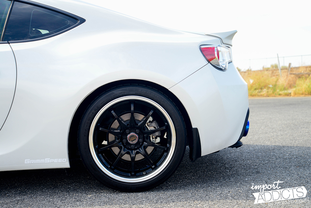photo 8 Scion FR-S custom wheels Volk Racing CE28 18x8.5, ET +44, tire size 235/40 R18. x ET