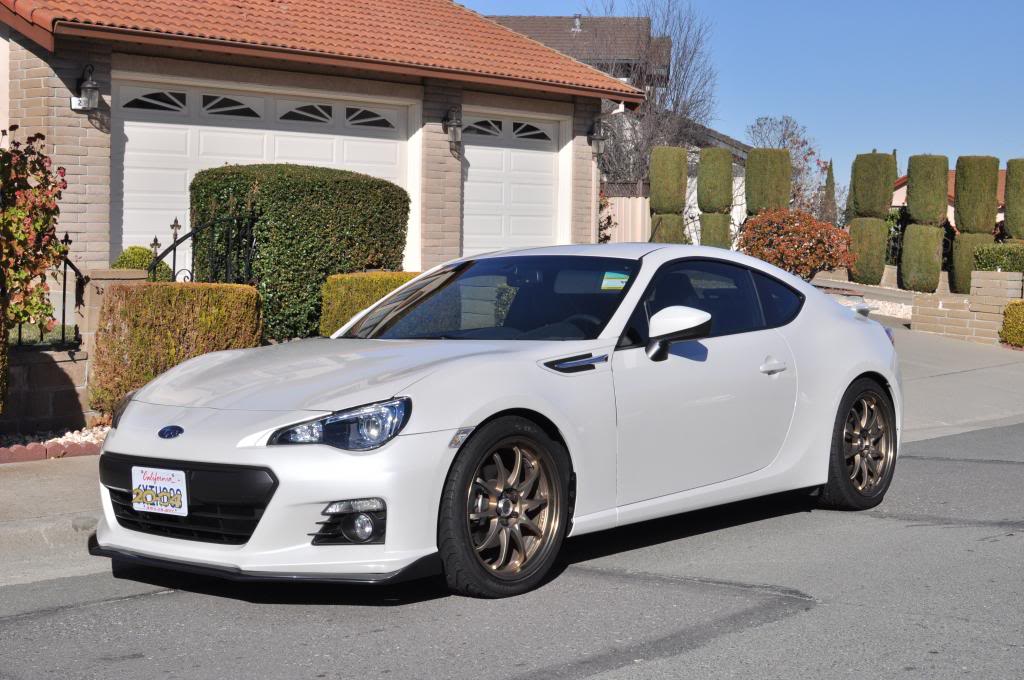 photo 1 Subaru BRZ custom wheels Volk Racing CE28N 18x8.5, ET +44, tire size 235/40 R18. x ET 