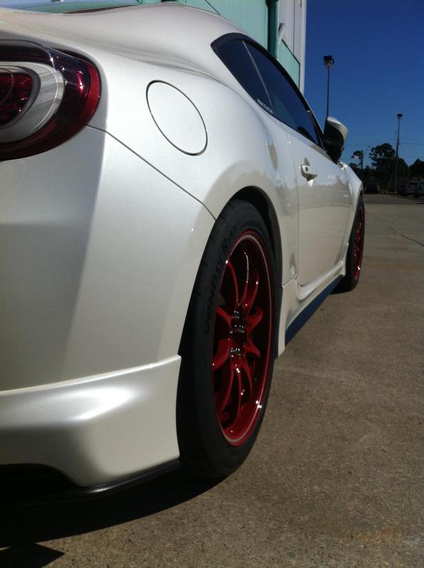 photo 2 Scion FR-S custom wheels Volk Racing CE28 18x9.0, ET +43, tire size 245/40 R18. x ET
