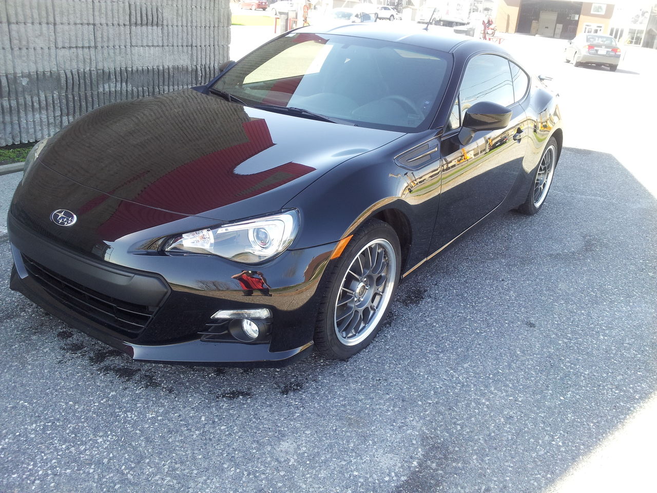 photo 2 Subaru BRZ custom wheels Volk Racing LE37K 17x7.5, ET +50, tire size X R17. x ET