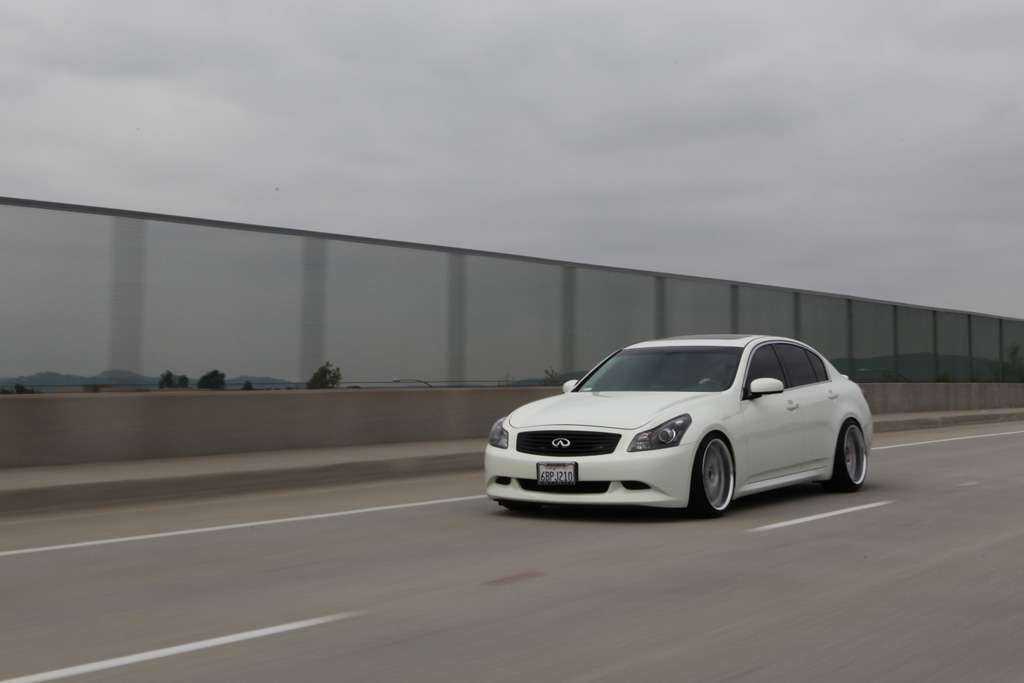 photo 13 Infiniti G35 custom wheels Rays Engineering Volk Racing GT-F 19x9.5, ET +17, tire size 225/40 R19. 19x10.5 ET+24 245/40 R19