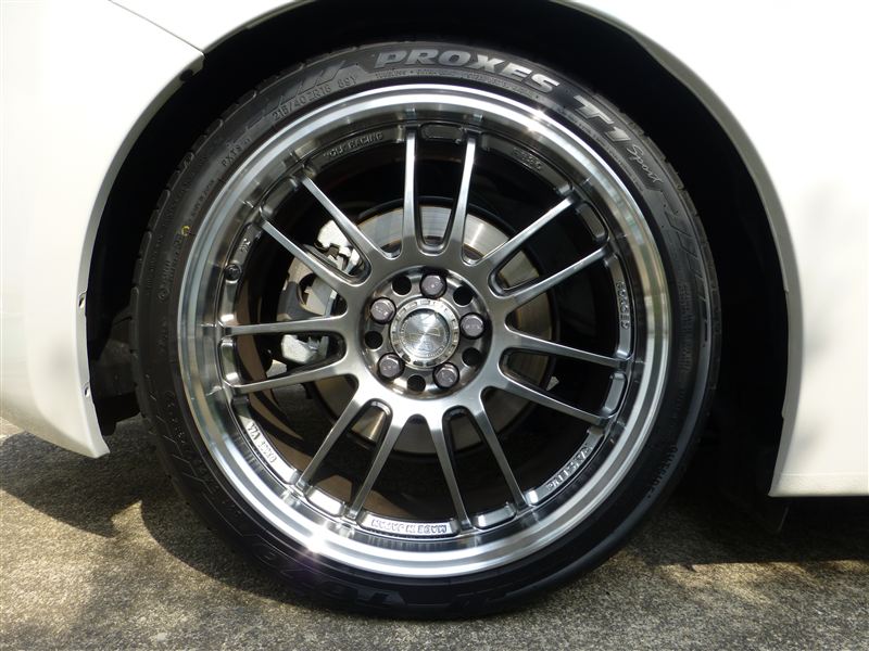 photo 1 Scion FR-S custom wheels Volk Racing RE30 18x7.5, ET +50, tire size 215/40 R18. x ET 