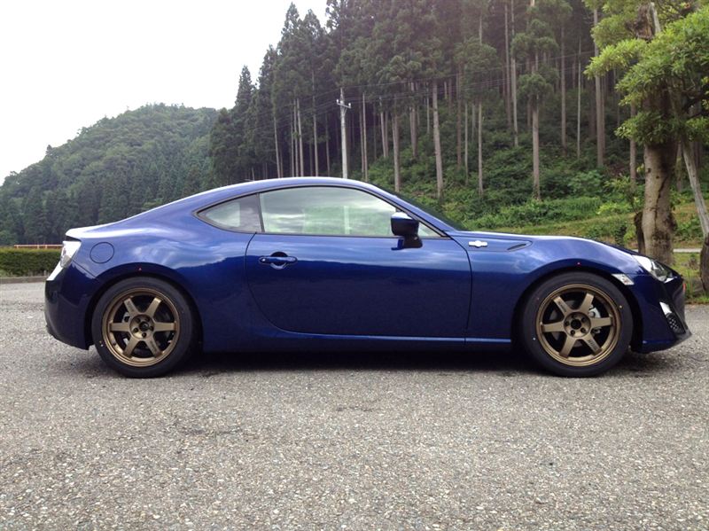 photo 2 Subaru BRZ custom wheels Volk Racing TE37 17x8.0, ET +38, tire size X R17. x ET 