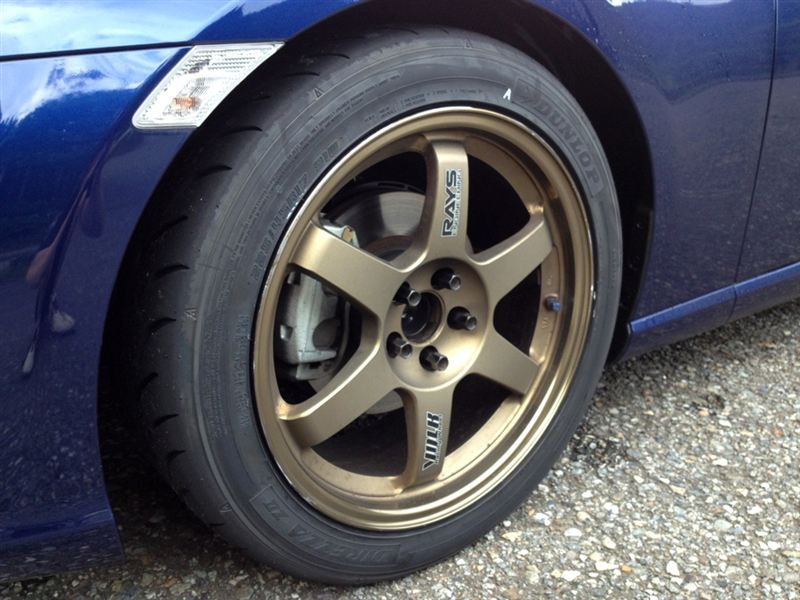 photo 1 Subaru BRZ custom wheels Volk Racing TE37 17x8.0, ET +38, tire size X R17. x ET 