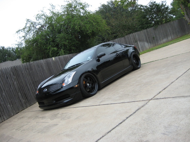 photo 3 Infiniti G35 custom wheels Work T1S 20x9.5, ET +7, tire size 225/35 R20. 20x10.5 ET+5 255/35 R20