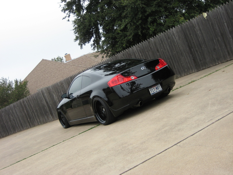 photo 4 Infiniti G35 custom wheels Work T1S 20x9.5, ET +7, tire size 225/35 R20. 20x10.5 ET+5 255/35 R20