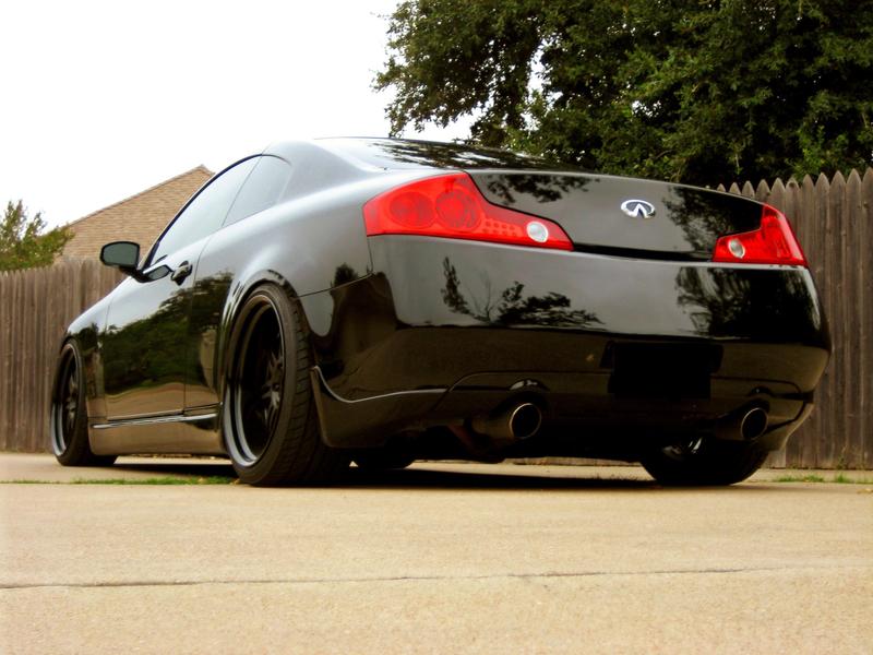 photo 5 Infiniti G35 custom wheels Work T1S 20x9.5, ET +7, tire size 225/35 R20. 20x10.5 ET+5 255/35 R20