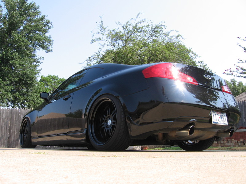 photo 8 Infiniti G35 custom wheels Work T1S 20x9.5, ET +7, tire size 225/35 R20. 20x10.5 ET+5 255/35 R20
