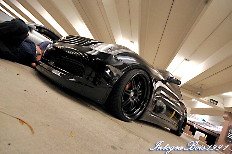 photo 14 Infiniti G35 custom wheels Work T1S 20x9.5, ET +7, tire size 225/35 R20. 20x10.5 ET+5 255/35 R20