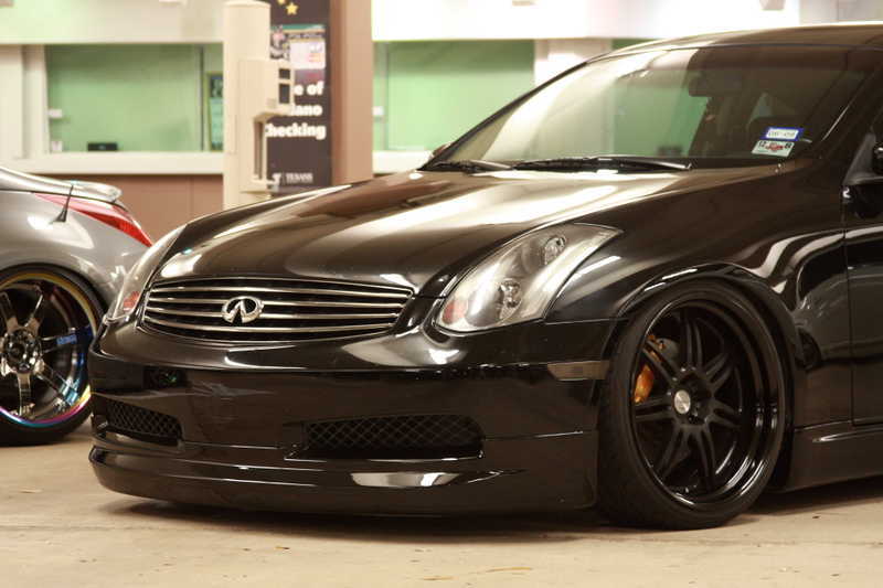 photo 16 Infiniti G35 custom wheels Work T1S 20x9.5, ET +7, tire size 225/35 R20. 20x10.5 ET+5 255/35 R20