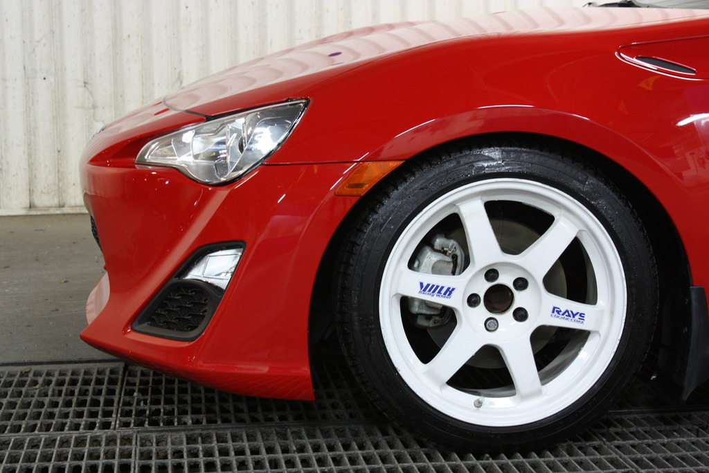 photo 1 Scion FR-S custom wheels Volk Racing TE37 17x, ET , tire size 215/45 R17. x ET 