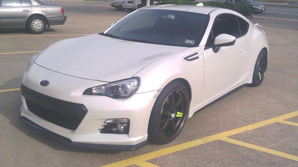 photo 1 Subaru BRZ custom wheels Volk Racing TE37 18x8.5, ET +36, tire size 225/40 R18. 18x9.5 ET+40 245/35 R18