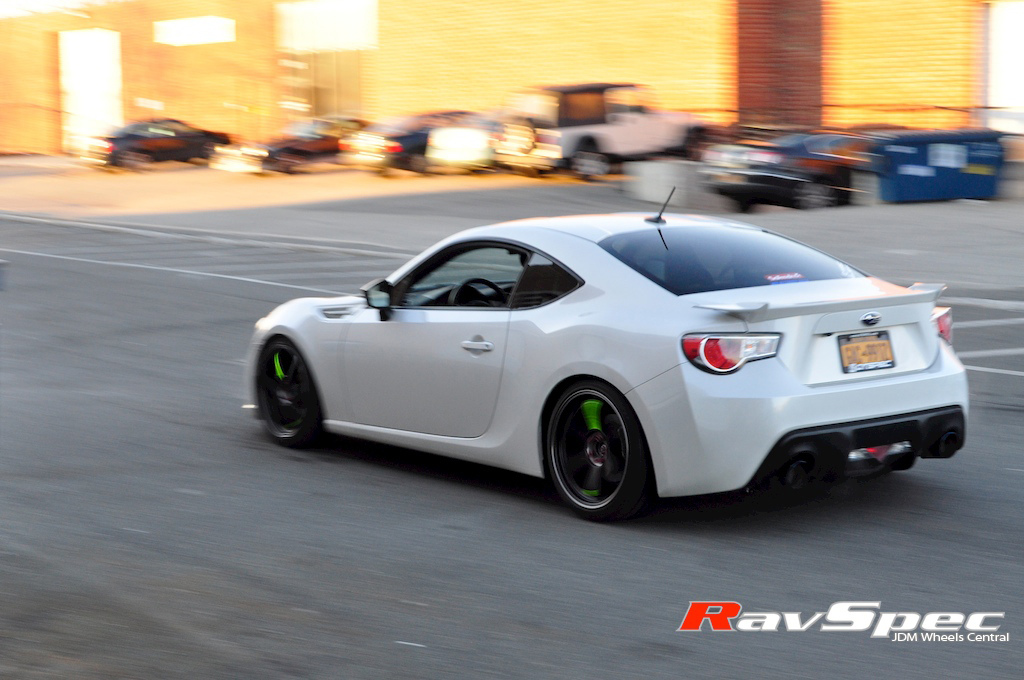 photo 6 Subaru BRZ custom wheels Volk Racing TE37 18x8.5, ET +38, tire size 225/40 R18. 18x9.5 ET+40 245/35 R18