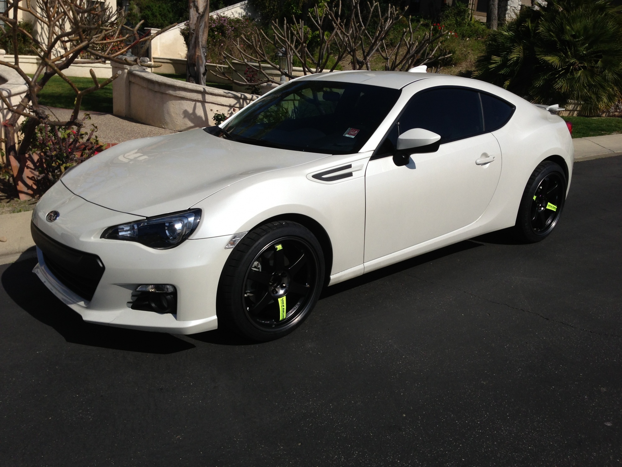 photo 1 Subaru BRZ custom wheels Volk Racing TE37 18x8.5, ET , tire size 225/40 R18. 18x9.5 ET 245/40 R18