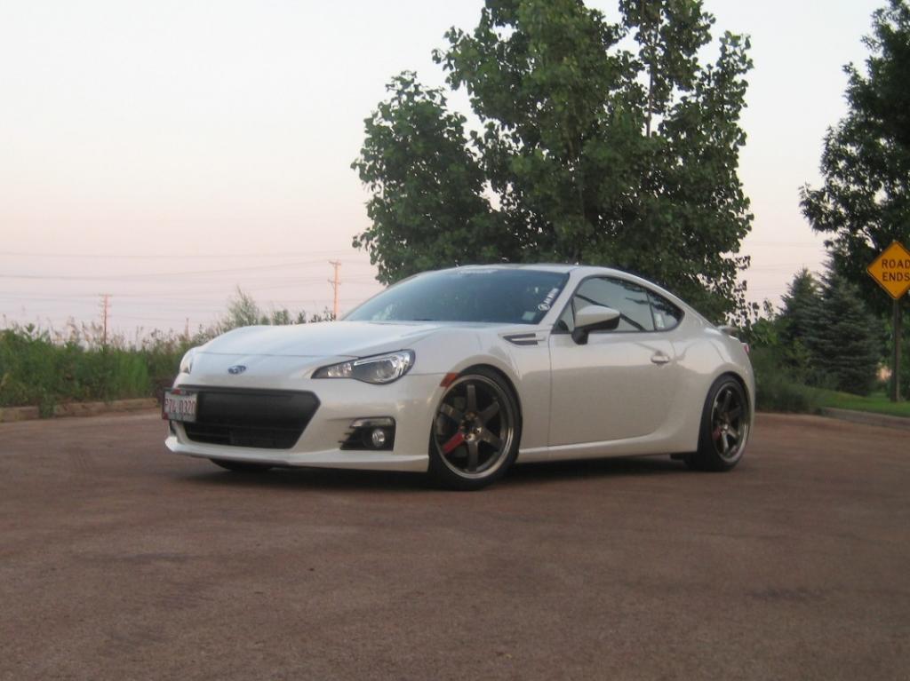 photo 1 Subaru BRZ custom wheels Volk Racing TE37 18x9.0, ET +45, tire size X R18. 18x9.5 ET+40