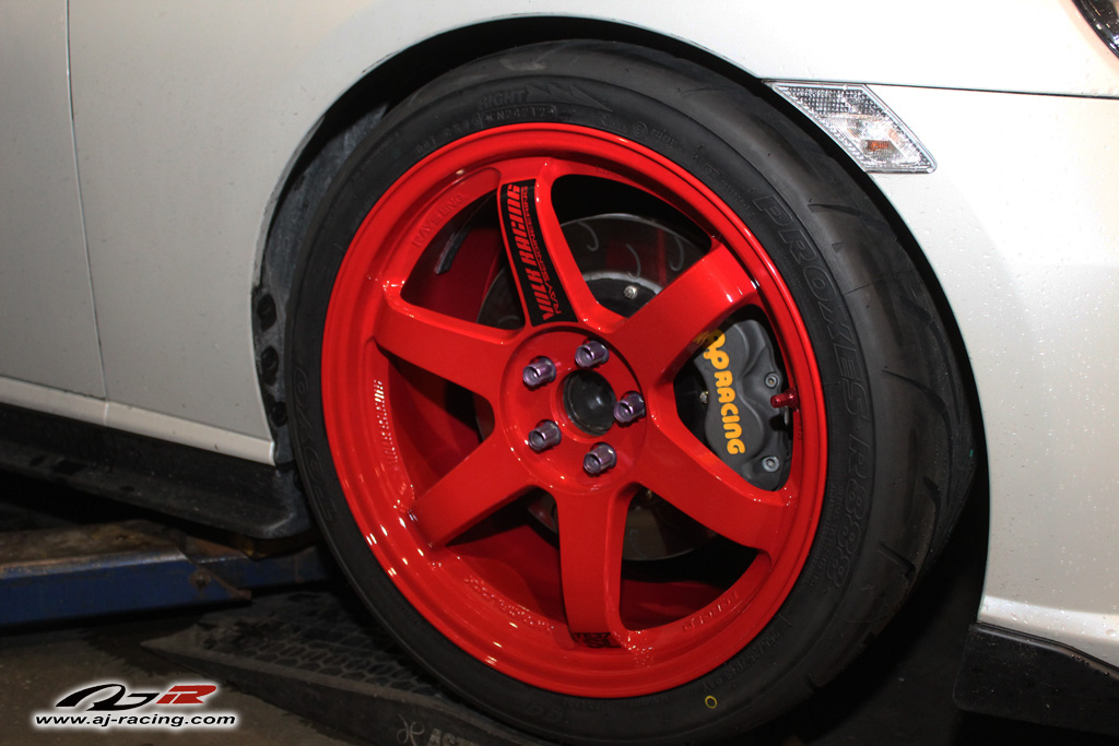 photo 1 Subaru BRZ custom wheels Volk Racing TE37 18x9.5, ET +40, tire size 255/35 R18. x ET 