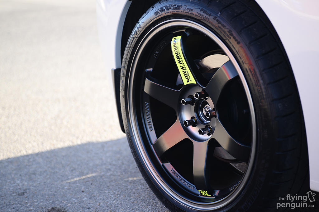 photo 1 Scion FR-S custom wheels Volk Racing TE37 18x8.5, ET +35, tire size 225/40 R18. 18x9.5 ET+40 255/35 R18