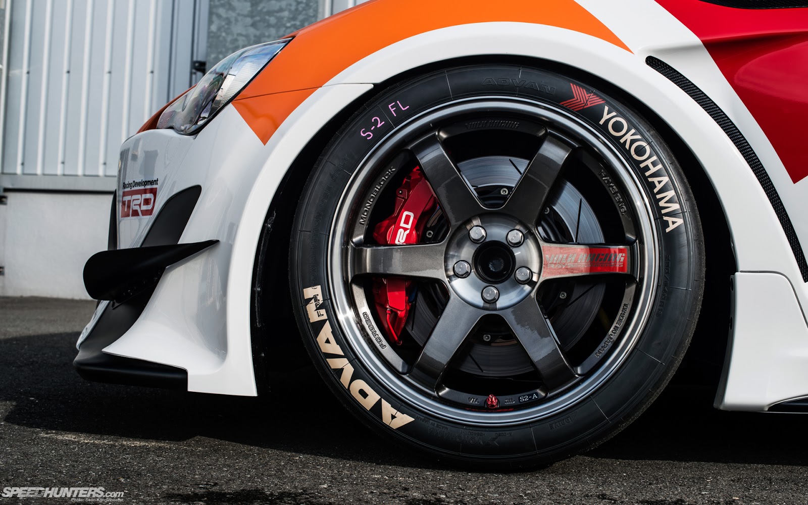 photo 1 Scion FR-S custom wheels Volk Racing TE37 18x9.5, ET +40, tire size X R18. x ET 