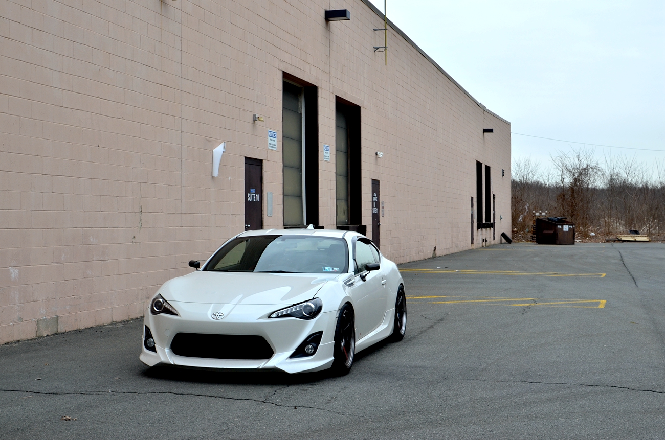 photo 2 Scion FR-S custom wheels Volk Racing TE37 18x9.5, ET +40, tire size 265/35 R18. x ET 
