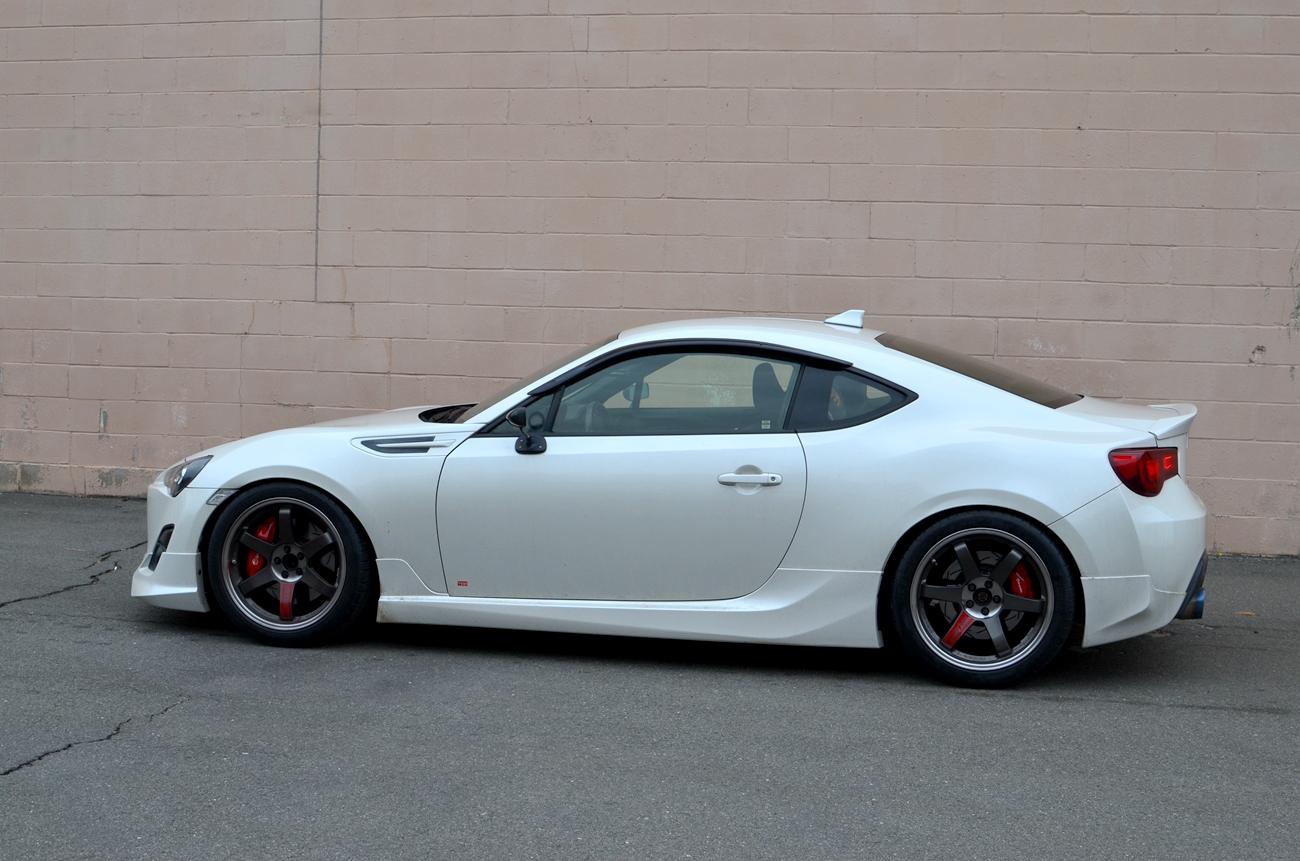 photo 5 Scion FR-S custom wheels Volk Racing TE37 18x9.5, ET +40, tire size 265/35 R18. x ET 