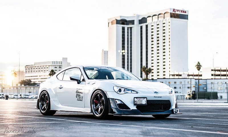 photo 1 Scion FR-S custom wheels Volk Racing TE37 18x9.5, ET +45, tire size X R18. x ET