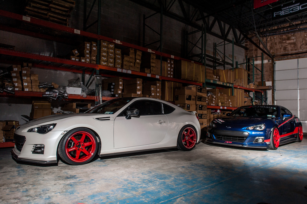 photo 2 Subaru BRZ custom wheels Volk Racing TE37 18x10.0, ET +44, tire size 245/35 R18. x ET 255/35 R