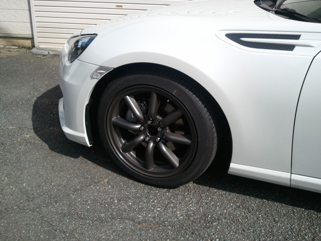 photo 1 Subaru BRZ custom wheels Watanabe F8 17x7.0, ET +45, tire size X R17. x ET 