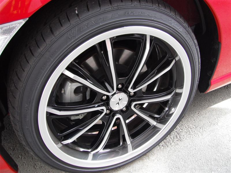 photo 1 Scion FR-S custom wheels WedsSport Maverick 210S 18x8.0, ET , tire size X R18. 18x8.5 ET 