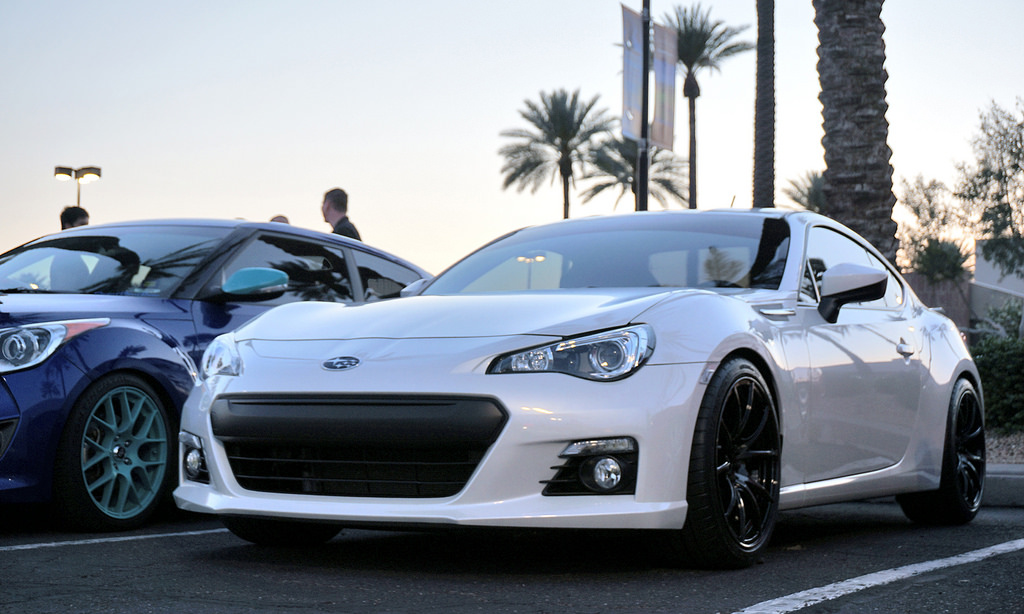 photo 1 Subaru BRZ custom wheels WedsSport SA-10R 18x9.5, ET +45, tire size X R18. x ET 