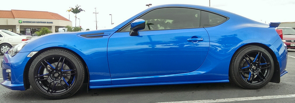 photo 2 Subaru BRZ custom wheels WedsSport SA-60M 17x7.5, ET +49, tire size X R17. x ET 