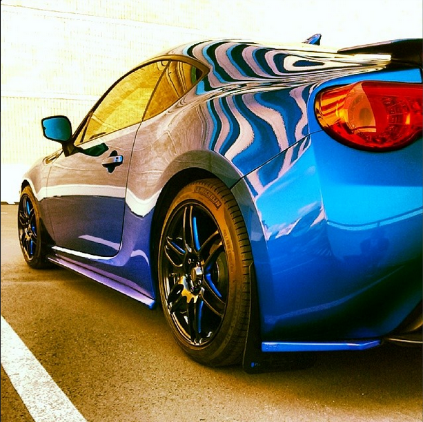 photo 1 Subaru BRZ custom wheels WedsSport SA-60M 17x7.5, ET +49, tire size X R17. x ET 