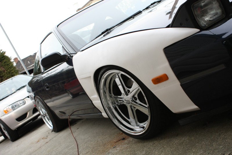 photo 1 Nissan S13 custom wheels hot wheels sixty eight 17x9.0, ET 0, tire size 205/40 R17. x ET 215/45 R